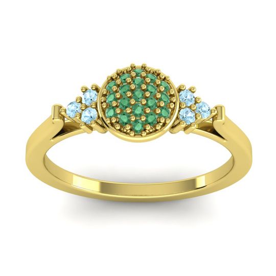 Statement Floral Pave Citi Ring