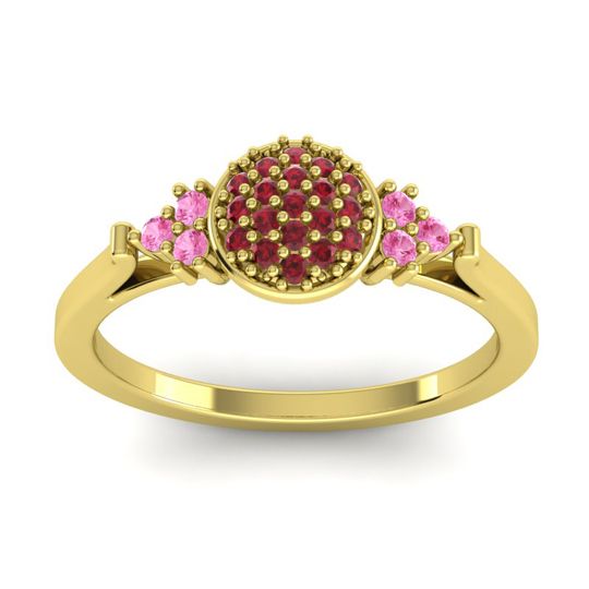 Statement Floral Pave Citi Ring