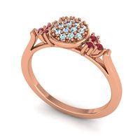 Statement Floral Pave Citi Ring