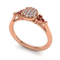 Statement Floral Pave Citi Ring