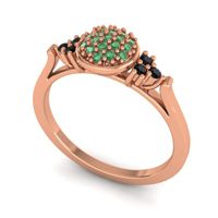 Statement Floral Pave Citi Ring