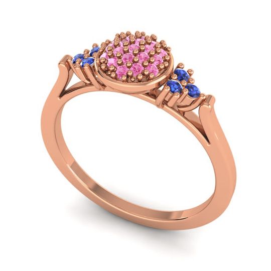 Statement Floral Pave Citi Ring