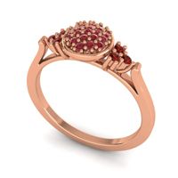 Statement Floral Pave Citi Ring