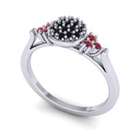 Statement Floral Pave Citi Ring