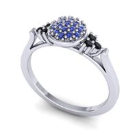 Statement Floral Pave Citi Ring