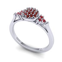 Statement Floral Pave Citi Ring