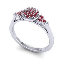 Statement Floral Pave Citi Ring