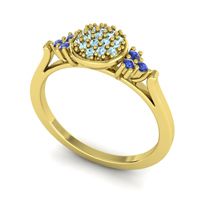 Statement Floral Pave Citi Ring