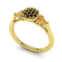 Statement Floral Pave Citi Ring