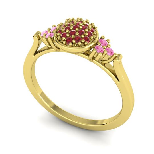 Statement Floral Pave Citi Ring