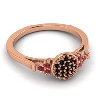Statement Floral Pave Citi Ring