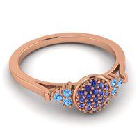 Statement Floral Pave Citi Ring