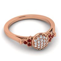 Statement Floral Pave Citi Ring