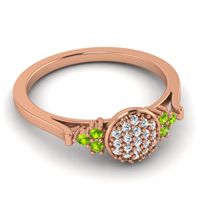 Statement Floral Pave Citi Ring