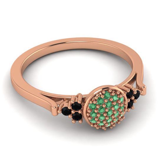 Statement Floral Pave Citi Ring