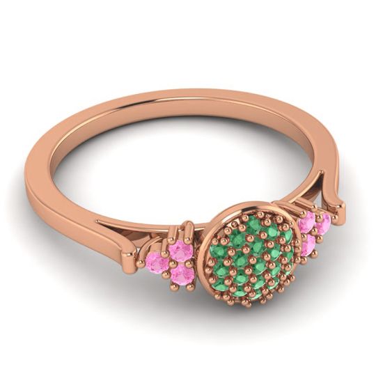 Statement Floral Pave Citi Ring
