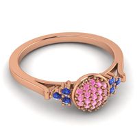Statement Floral Pave Citi Ring