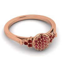 Statement Floral Pave Citi Ring