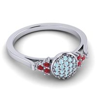 Statement Floral Pave Citi Ring