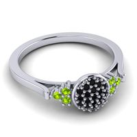 Statement Floral Pave Citi Ring