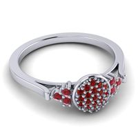 Statement Floral Pave Citi Ring