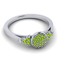 Statement Floral Pave Citi Ring