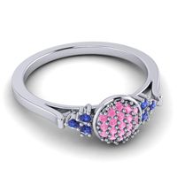 Statement Floral Pave Citi Ring