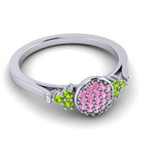 Statement Floral Pave Citi Ring