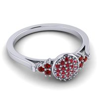 Statement Floral Pave Citi Ring