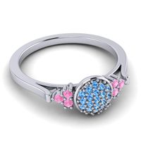 Statement Floral Pave Citi Ring