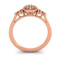 Statement Floral Pave Citi Ring