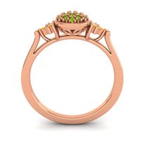 Statement Floral Pave Citi Ring