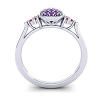 Statement Floral Pave Citi Ring