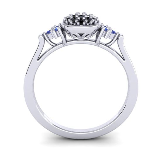 Statement Floral Pave Citi Ring
