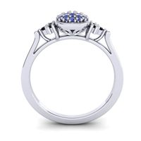 Statement Floral Pave Citi Ring
