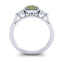 Statement Floral Pave Citi Ring