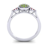 Statement Floral Pave Citi Ring