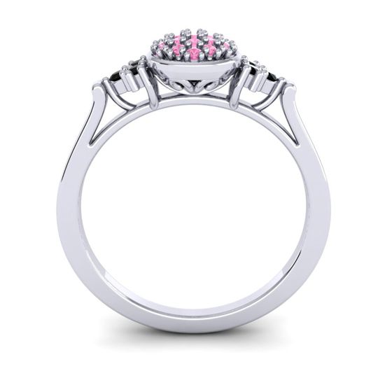 Statement Floral Pave Citi Ring