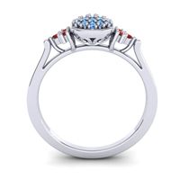 Statement Floral Pave Citi Ring