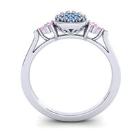 Statement Floral Pave Citi Ring