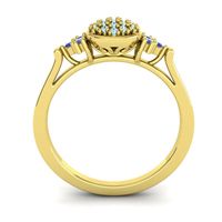 Statement Floral Pave Citi Ring