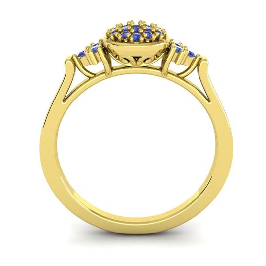 Statement Floral Pave Citi Ring