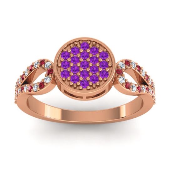 Statement Floral Pave Nikaya Ring