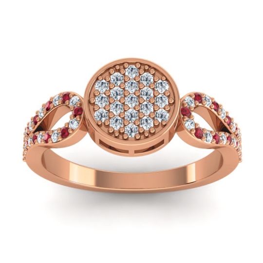 Statement Floral Pave Nikaya Ring