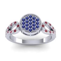 Statement Floral Pave Nikaya Ring