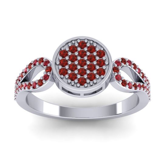 Statement Floral Pave Nikaya Ring