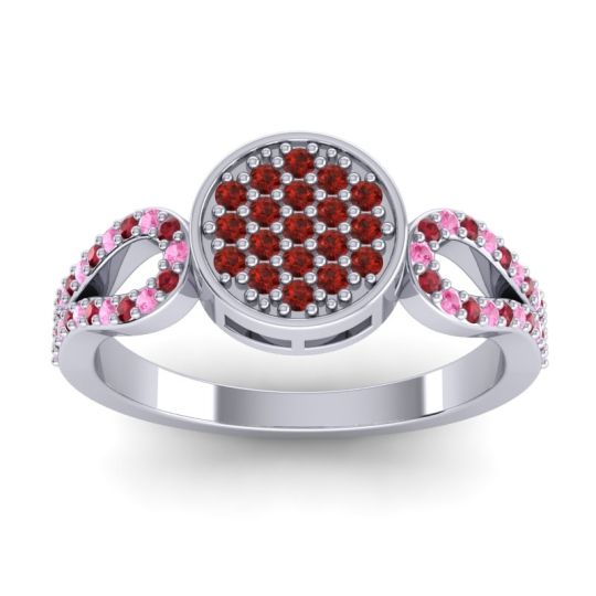 Statement Floral Pave Nikaya Ring