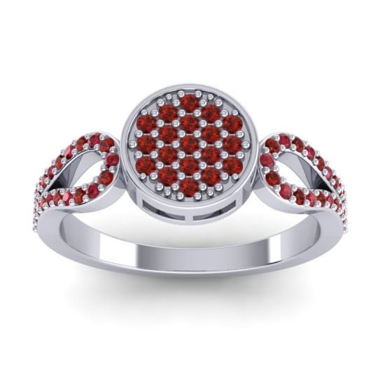 Statement Floral Pave Nikaya Ring