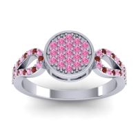 Statement Floral Pave Nikaya Ring