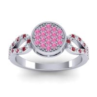 Statement Floral Pave Nikaya Ring
